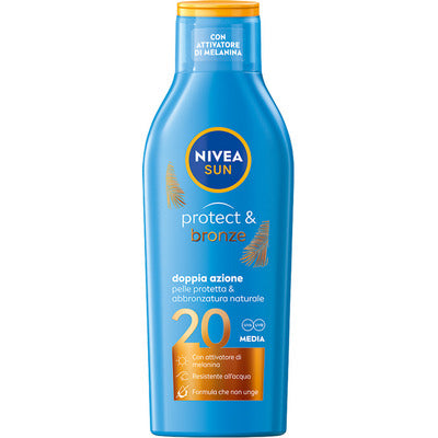 NIVEA SUN BRONZE MILK FP20 ML
