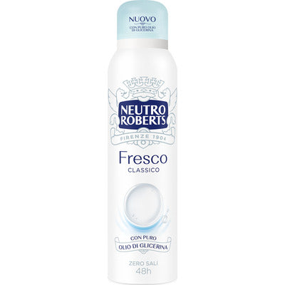 ROBERTS DEO SPRAY FRESCO BLU NEW ML.150