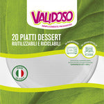 VALIDOSO PIATTI DESSERT PZ.20