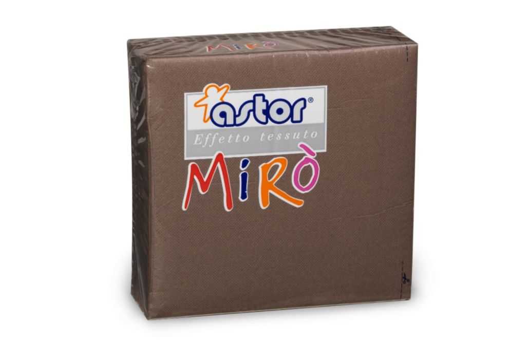 MIRO' TOVAGLIOLI 38x38 MARRONE pz. 40
