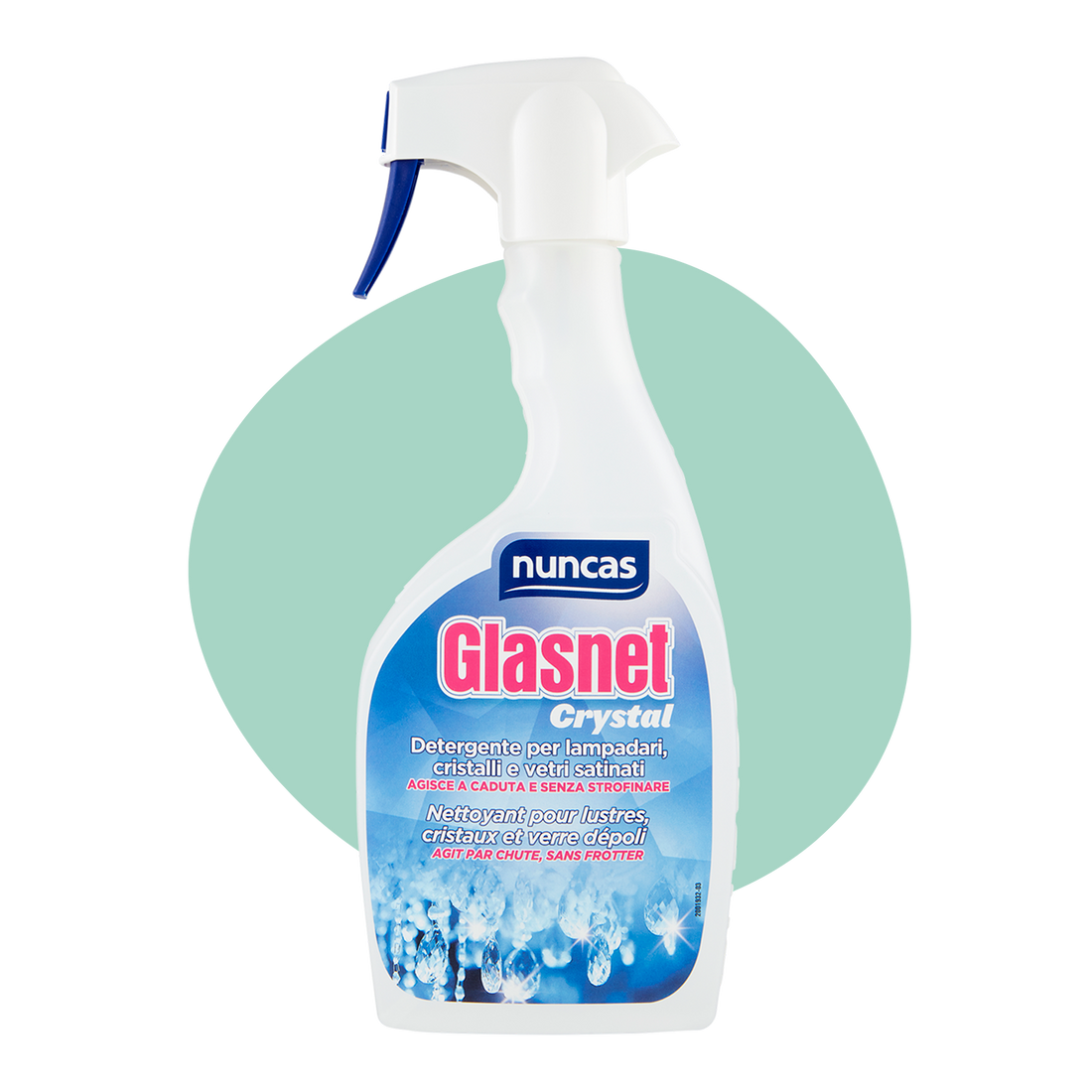 NUNCAS GLASNET DETERGENTE CRYSTAL LAMPADARI E CRISTALLI - 500ML