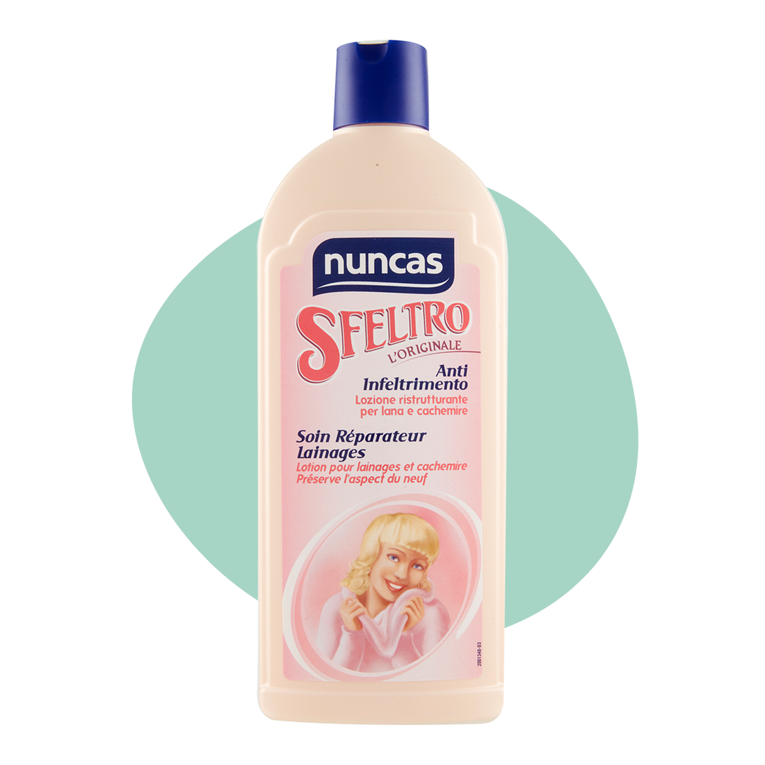 NUNCAS SFELTRO LOZIONE RISTRUTTURANTE LANA E CACHEMERE - 500ML