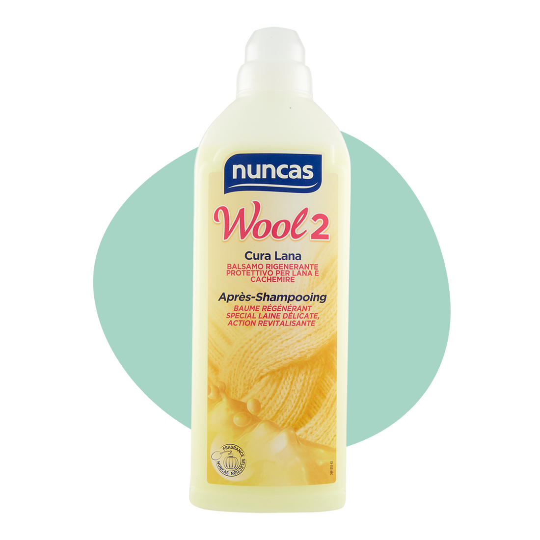 NUNCAS WOOL 2 BALSAMO RIGENERANTE E PROTETTIVO PER LANA - 750ML