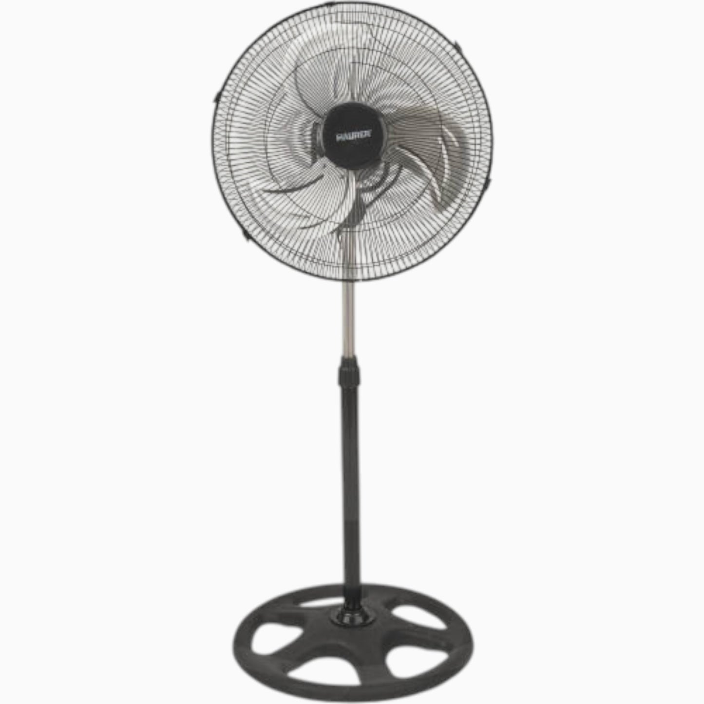 Ventilatore a piantana Maurer nero 45 cm con oscillazione ellittica