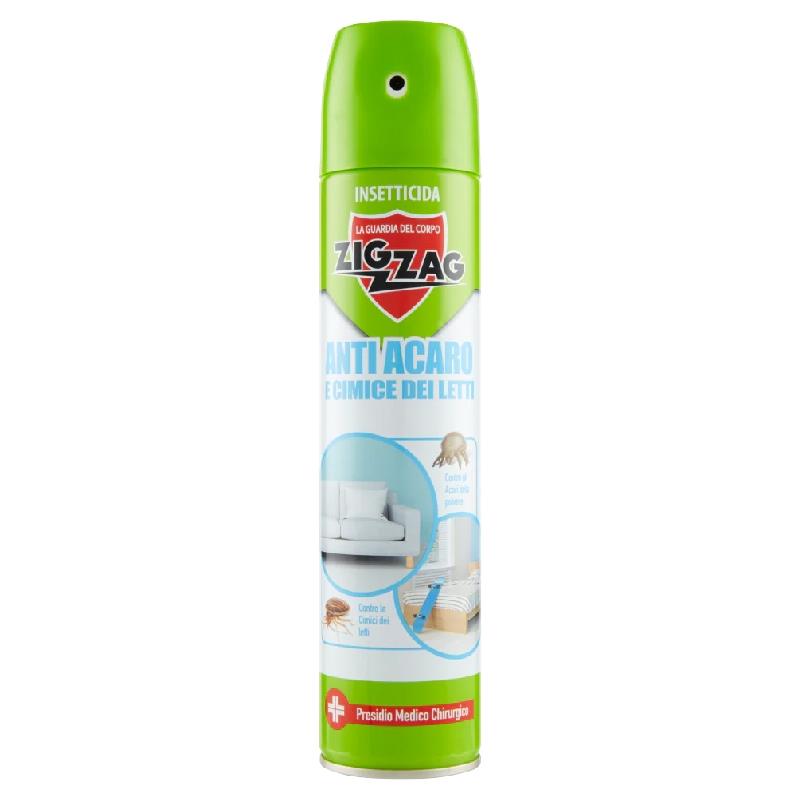 ZIG ZAG DISINFESTANTE DA VIAGGIO ANTIACARO E CIMICI DEI LETTI SPRAY ML.100