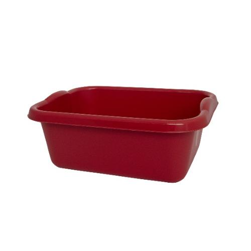 BACINELLA RETTANG. 10lt ROSSO BF00858