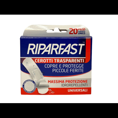 FATIGATI RIPARAFAST CEROTTI TRASP. 20 PZ