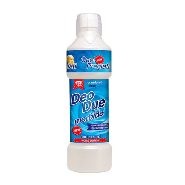 DEO DUE AMMORBIDENTE MORBIDO FIORI AZZURRI 1 LT