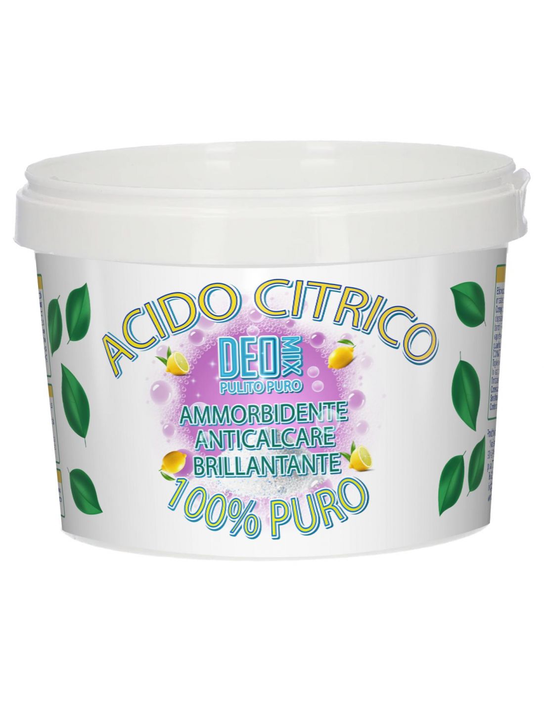 DEO MIX PULITO PURO ACIDO CITRICO GR.500