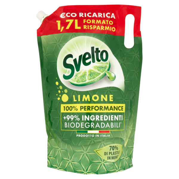 SVELTO PIATTI RICARICA 1,7L