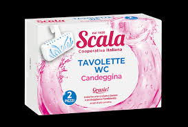 SCALA WC TAVOLETTA CON CANDEGGINA PZ.2