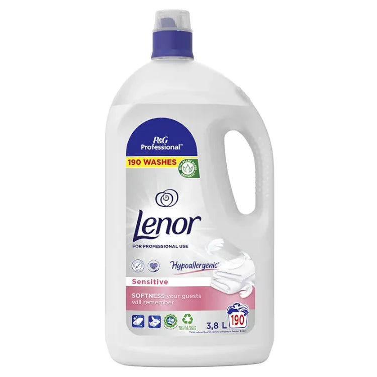 LENOR PROFESSIONAL SENSITIVE 190 LAV. 3,8 LT