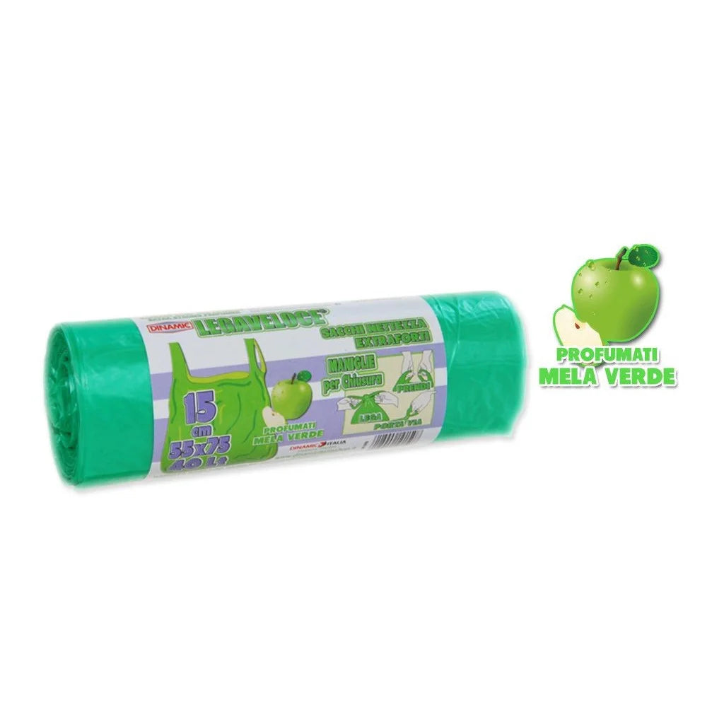 DINAMIC LEGAVELOCE VERDE/GIALLO 55X75CM 15PZ