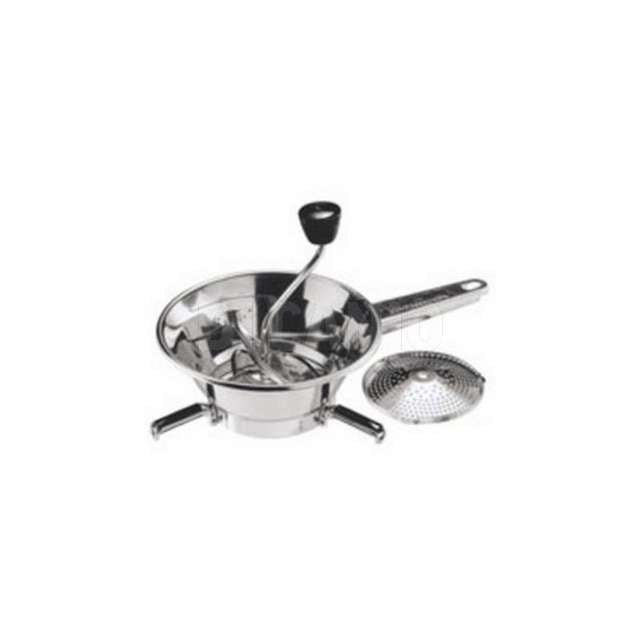 PASSAVERDURE CM.24 IN PLAS. 2DISCHI INOX GNALI