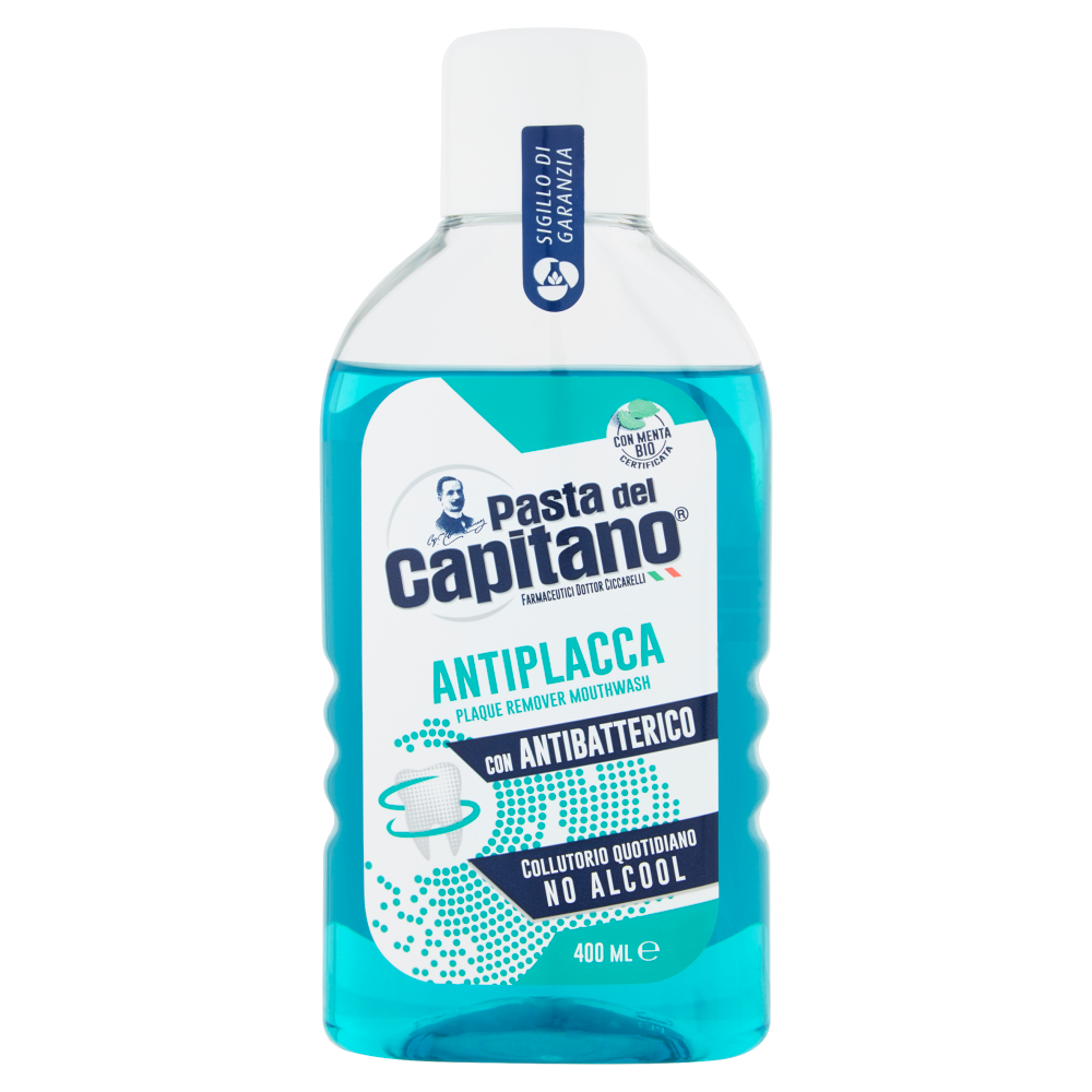 CAPTAIN'S PASTA ANTI-PLAQUE MOUTHWASH 400ML