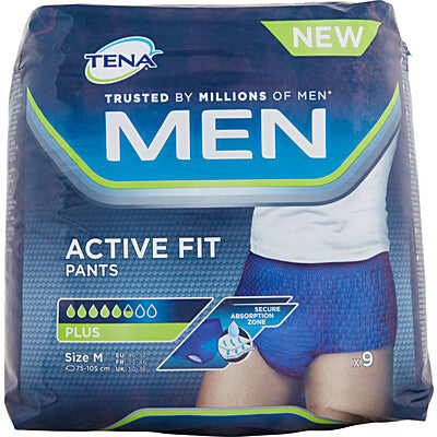 TENA MEN PANTS PLUS MEDIA PZ.9