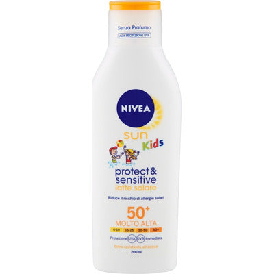 NIVEA SUN KIDS SENSIT.LATTE FP50+ML.200