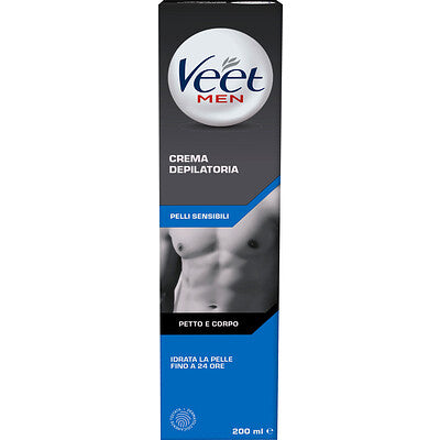 VEET MEN CREMA PELLI SENSIBILI