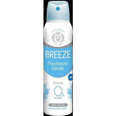 BREEZE DEO SPRAY TALC ML.150