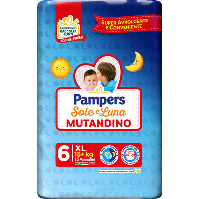 PAMPERS SOLE E LUNA MUTAND.XLARGE PZ.13