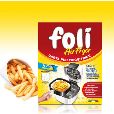 FOLI' AIR FRYER PAPER 18X18 PCS.15