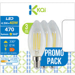 KAI LED 3 OLIVE 470LM 4.5W E14 COLD