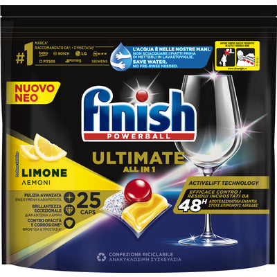 FINISH TABS ULTIMATE AIO 25 LIMONE