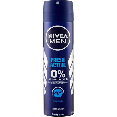 NIVEA DEOD. SPRAY 150ML MEN FRESH ACTIVE