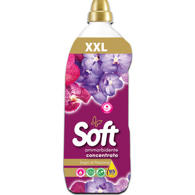 SOFT SOFTENER CONC.2 LT 95 WASH XXL PASSION