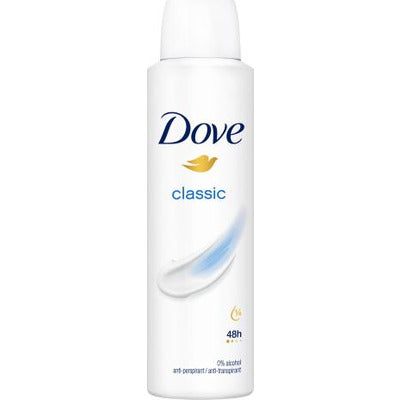 DOVE DEO SPRAY 48 HOURS CLASSIC ML.150