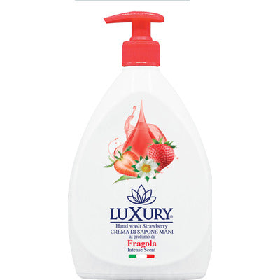 LUXURY SAPONE FRAGOLA ML.750