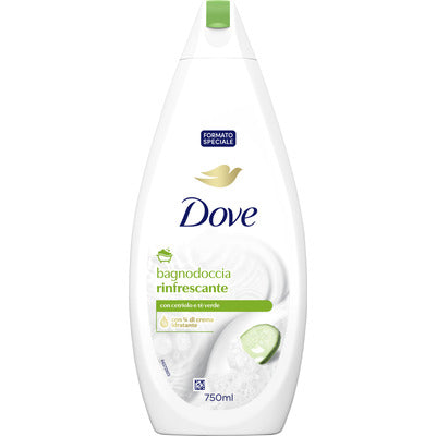 DOVE CUCUMBER AND GREEN TEA HYDRATING SHOWER GEL 750ML