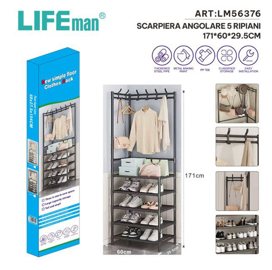 SCARPIERA ANGOLARE ANGOLARE 5 RIPIANI