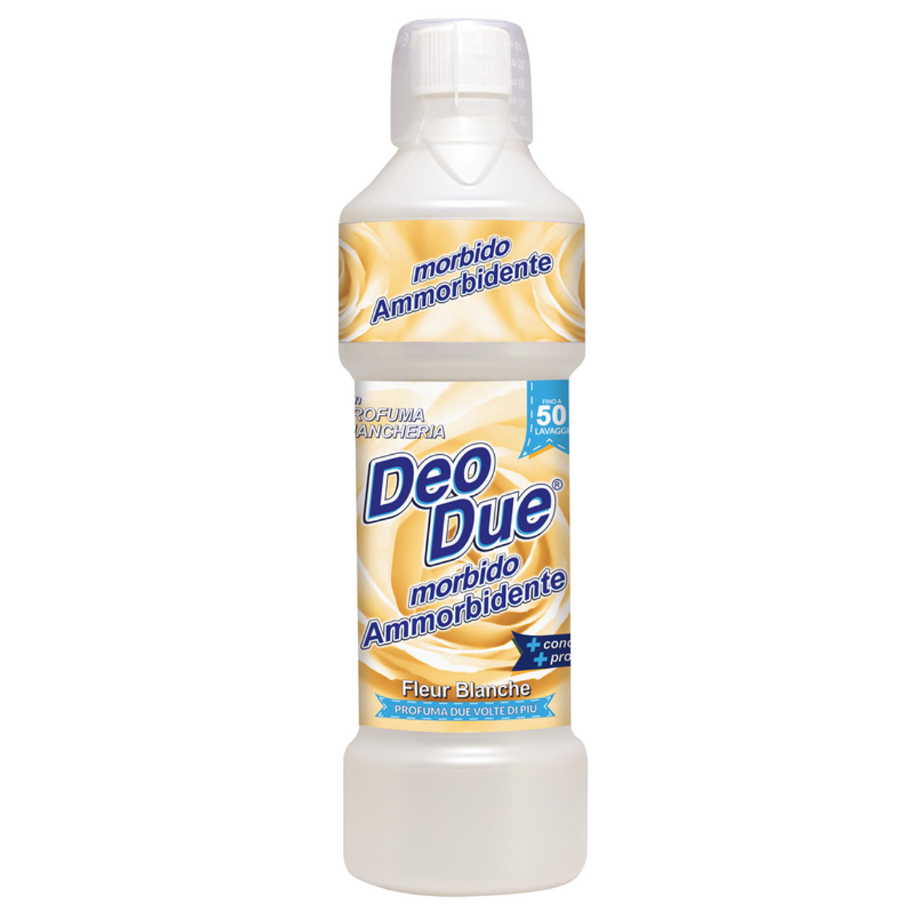 DEO DUE SOFT FABRIC SOFTENER FLEUR BLANCHE 1LT