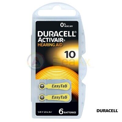 DURACELL ACTIVAIR 10 6PZ