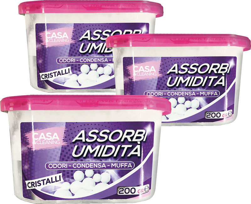 ASSORBIUMIDITA MONOUSO IN CRISTALLO 3PZ