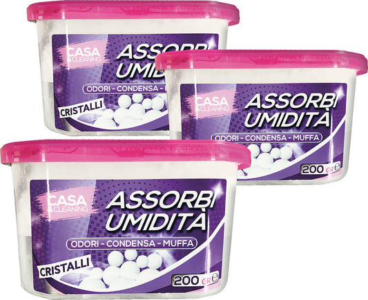 ASSORBIUMIDITA MONOUSO IN CRISTALLO 3PZ