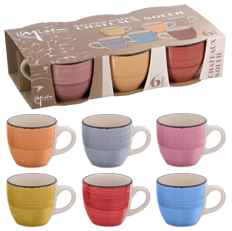 SERVIZIO CAFFE' 6PZ CHATEAUX SOLEI