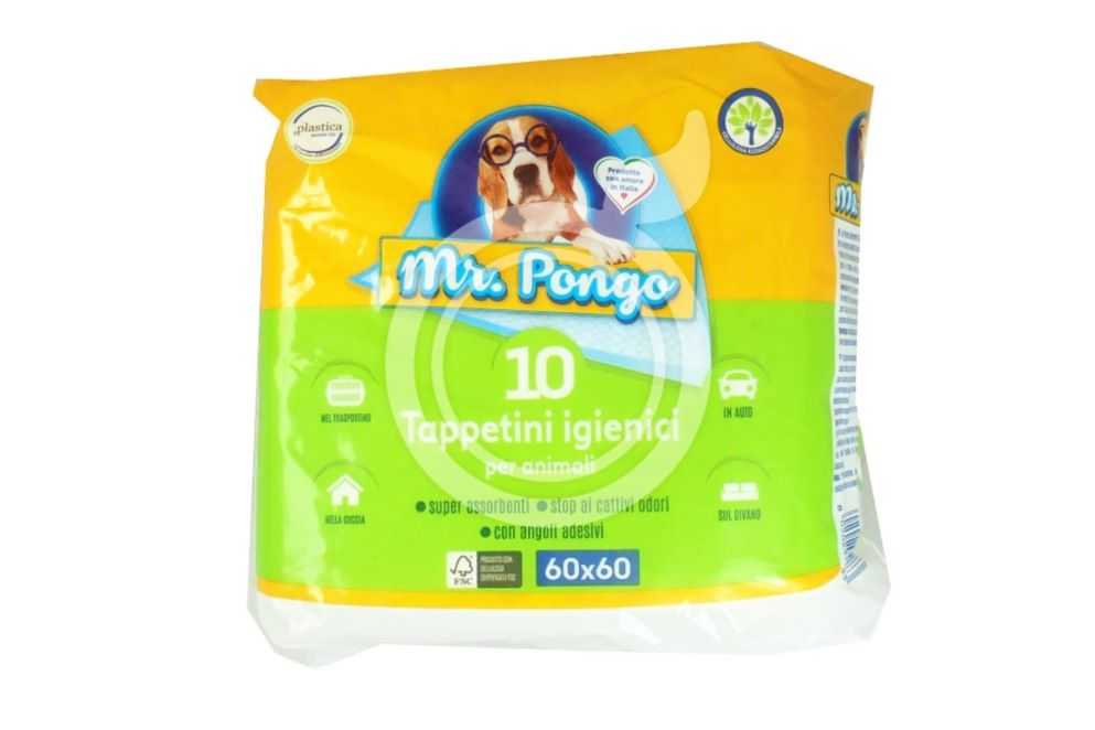 MR PONGO TAPPETINI ANIMALI 60X60 10PZ