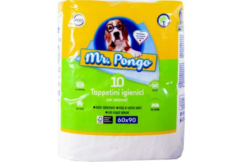 MR PONGO TAPPETINI ANIMALI 60X90 10PZ