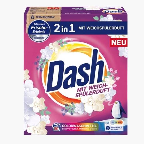 DASH LAVATRICE 50 LAV.2IN1 COLOR POLVERE 3KG *IMP