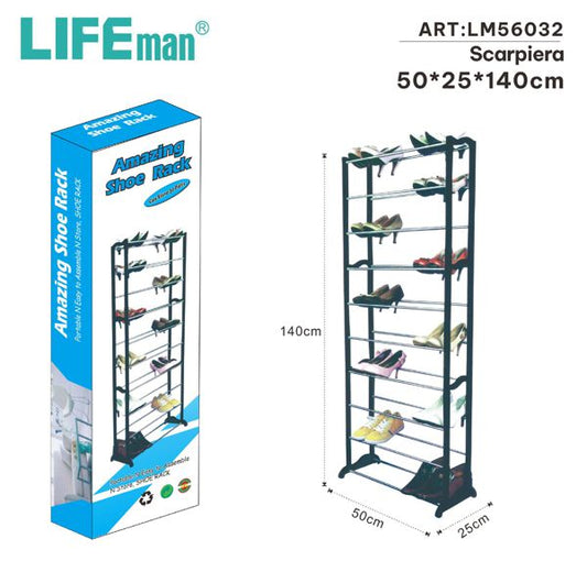 SCARPIERA 10 RIPIANI 50x25x140cm
