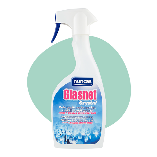 NUNCAS GLASNET DETERGENTE CRYSTAL LAMPADARI E CRISTALLI - 500ML