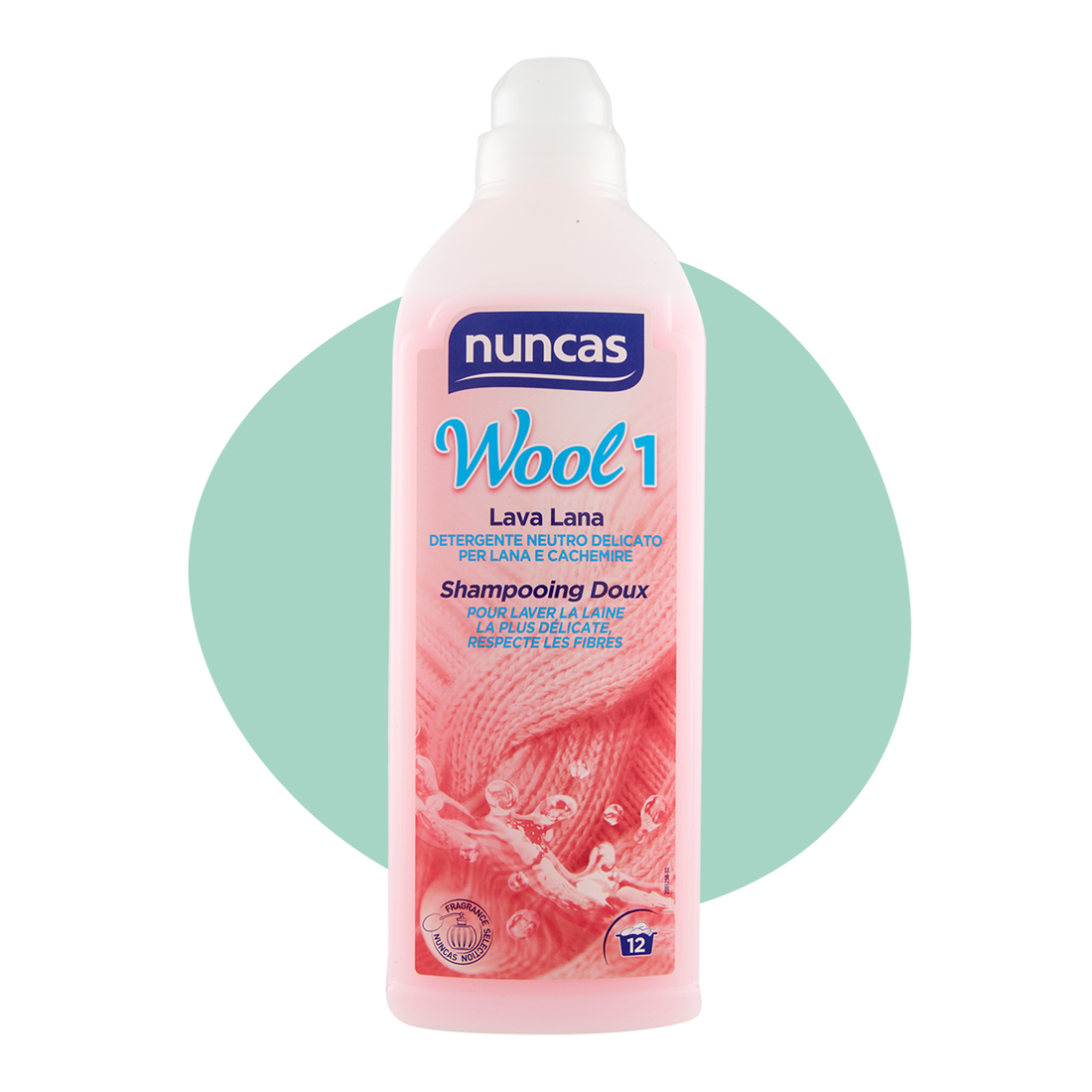 NUNCAS WOOL 1 DETERGENTE DELICATO LANA E CACHEMIRE - 750ML