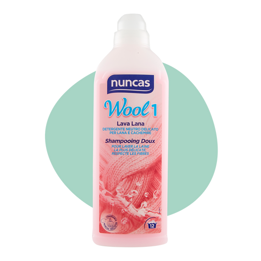 NUNCAS WOOL 1 DETERGENTE DELICATO LANA E CACHEMIRE - 750ML