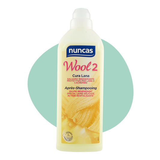 NUNCAS WOOL 2 BALSAMO RIGENERANTE E PROTETTIVO PER LANA - 750ML