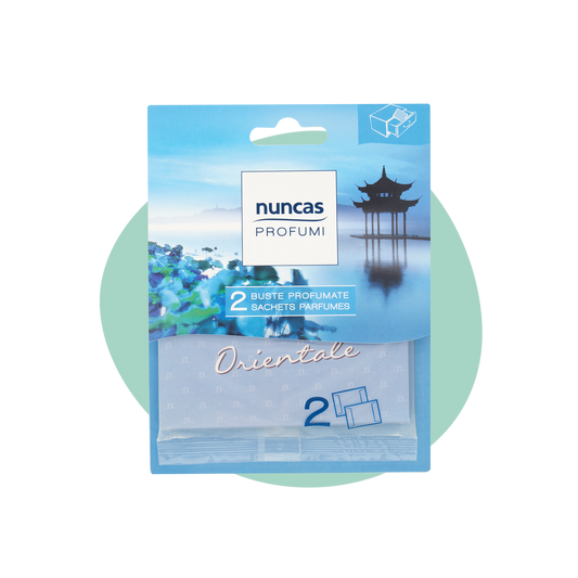 NUNCAS BUSTE PROFUMATE PER CASSETTI ORIENTALE - 2 PEZZI