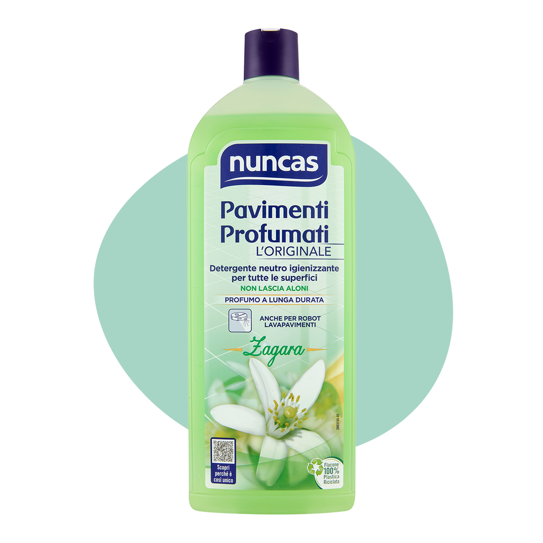 NUNCAS PAVIMENTI PROFUMATI DETERGENTE ZAGARA - 1000ML