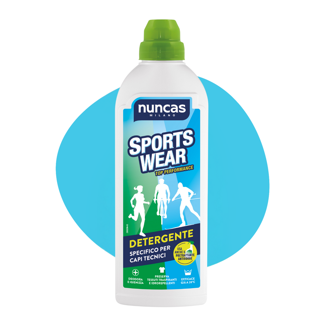 NUNCAS SPORTSWEAR DETERGENTE SPECIFICO CAPI TECNICI - 750ML