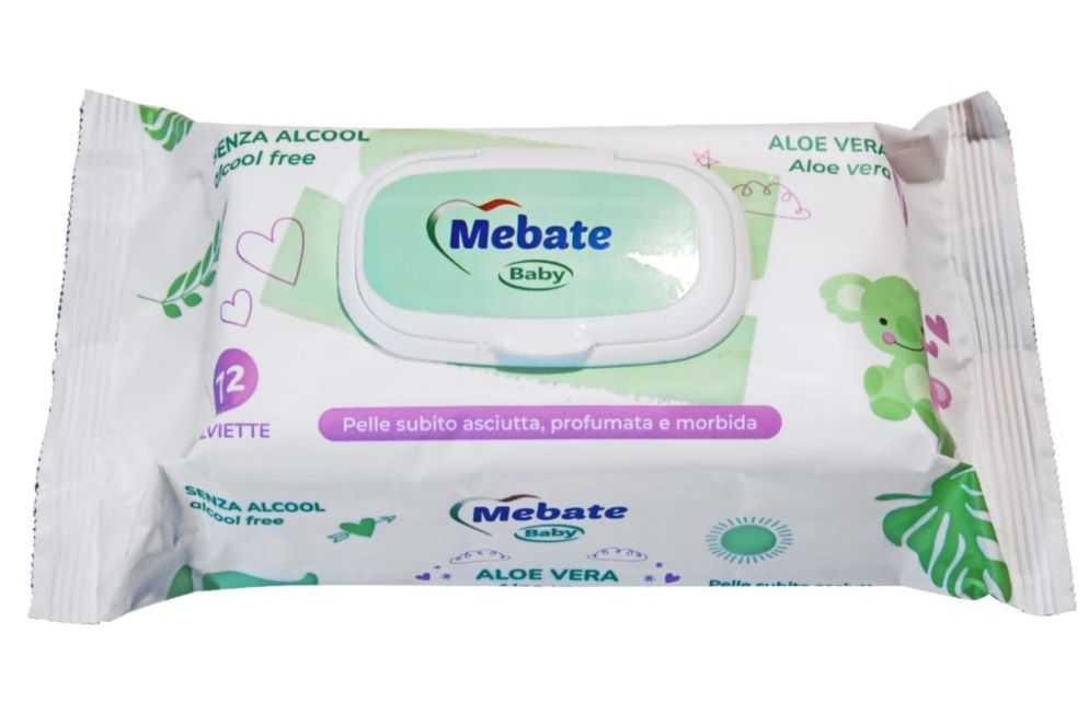 MEBATE BABY ALOE VERA WIPES pcs. 72